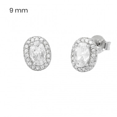 Stříbrné náušnice 40095601