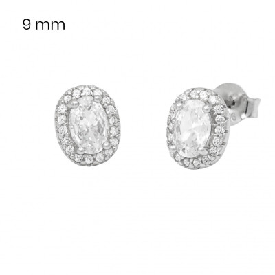 Stříbrné náušnice 40095601