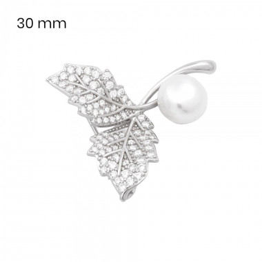 Stříbrná brož 40138401