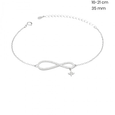 Stříbrný náramek 40106701