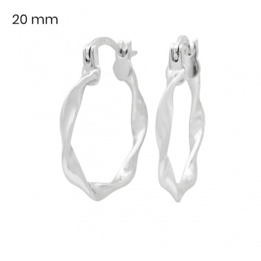 Stříbrné náušnice 40199001