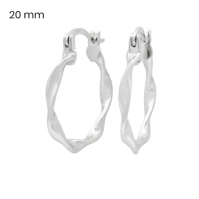 Stříbrné náušnice 40199001