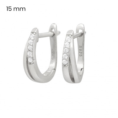 Stříbrné náušnice 40197301