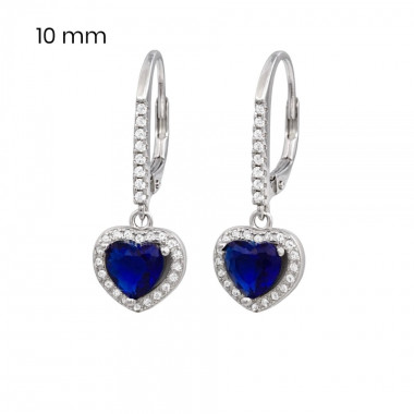 Stříbrné náušnice 40002604