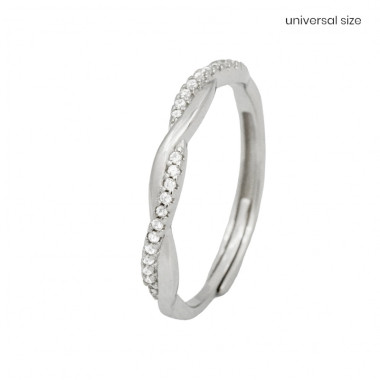 Stříbrný prsten 40031001