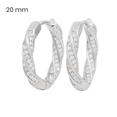 Stříbrné náušnice 40168501