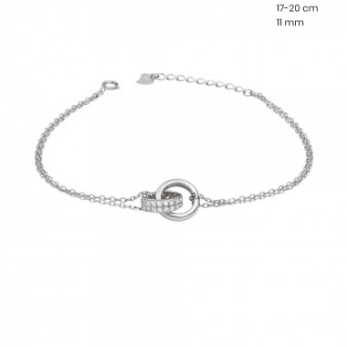 Stříbrný náramek 40165401