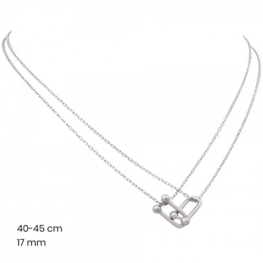 Stříbrný řetízek+přívěsek 40167601