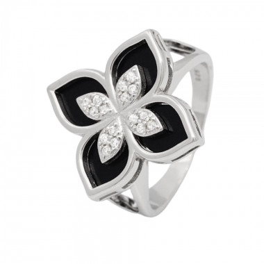 Stříbrný prsten 401508