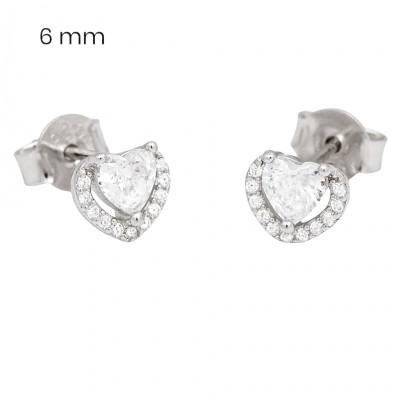 Stříbrné náušnice 40062101