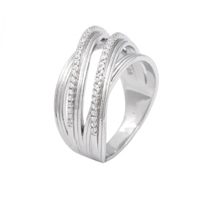 Stříbrný prsten 401416