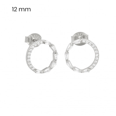 Stříbrné náušnice 40183201