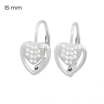 Stříbrné náušnice 40212301