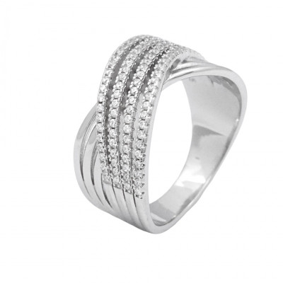 Stříbrný prsten 401415