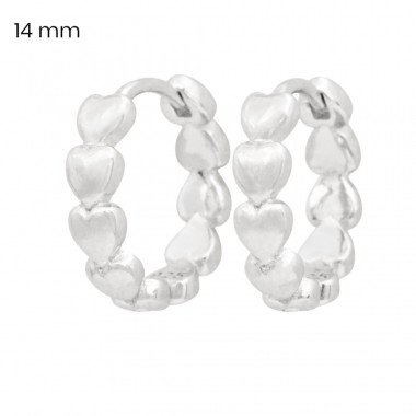 Stříbrné náušnice 40236401