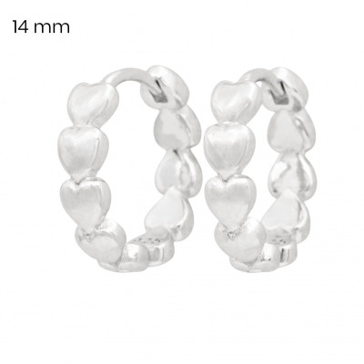 Stříbrné náušnice 40236401