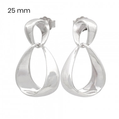 Stříbrné náušnice 40237601