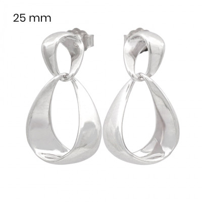 Stříbrné náušnice 40237601