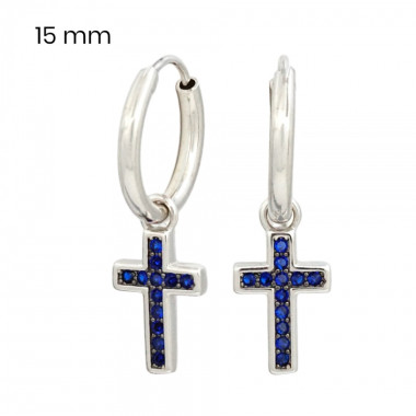 Stříbrné náušnice 40078301