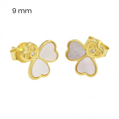 Stříbrné náušnice 40000102