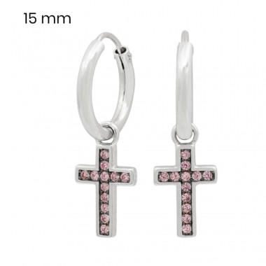 Stříbrné náušnice 40078305