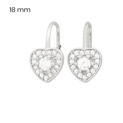 Stříbrné náušnice 40181501