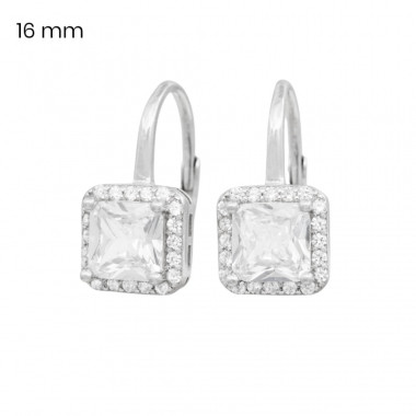 Stříbrné náušnice 40218701