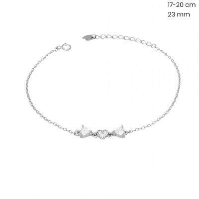 Stříbrný náramek 40209101