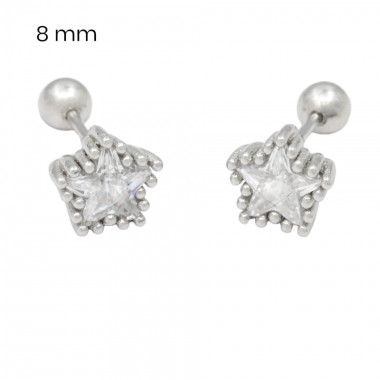 Stříbrné náušnice 40093301