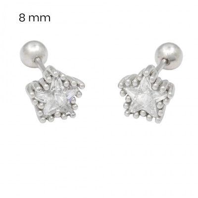 Stříbrné náušnice 40093301