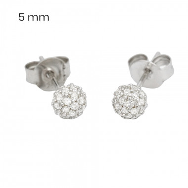 Stříbrné náušnice 40061501