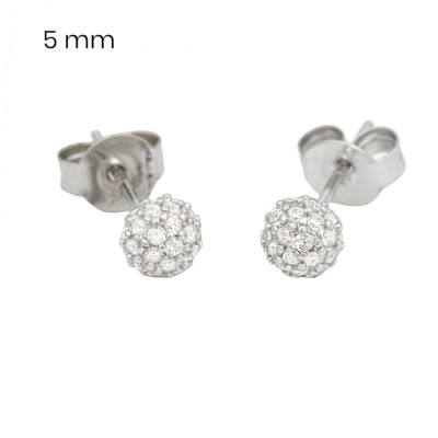 Stříbrné náušnice 40061501