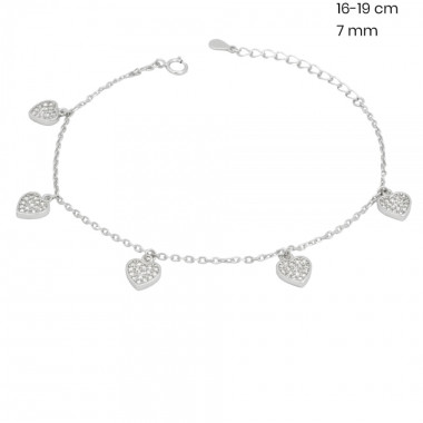 Stříbrný náramek 40106301