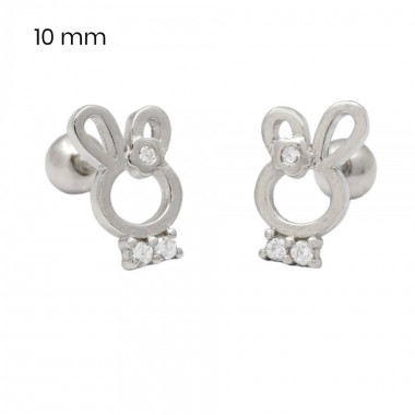 Stříbrné náušnice 40087301