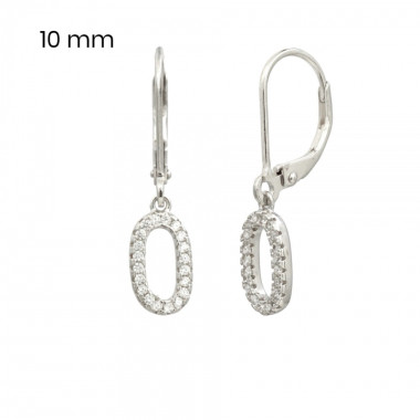 Stříbrné náušnice 40019901