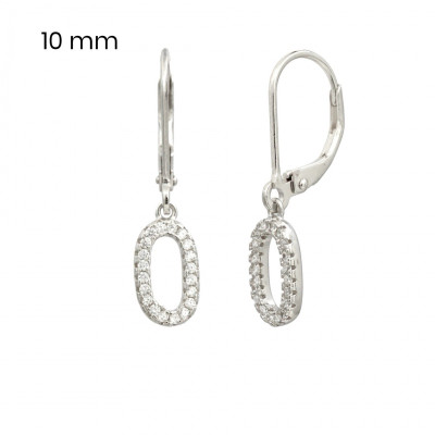 Stříbrné náušnice 40019901