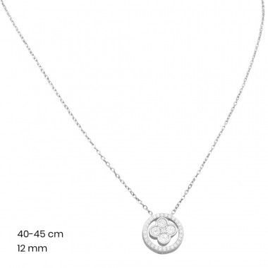 Stříbrný řetízek+přívěsek 40176501