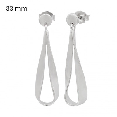 Stříbrné náušnice 40198501