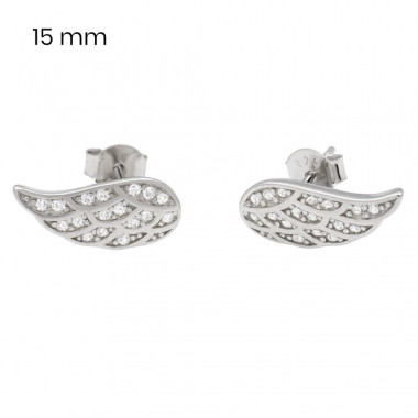 Stříbrné náušnice 40125901