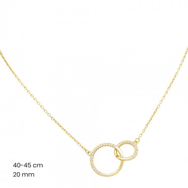 Stříbrný řetízek+přívěsek 40253502