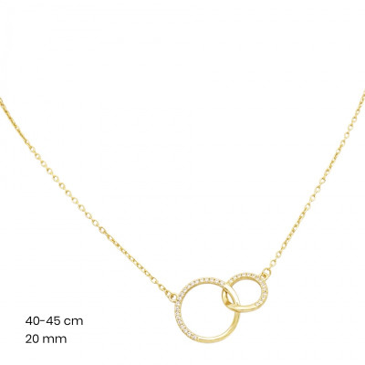 Stříbrný řetízek+přívěsek 40253502