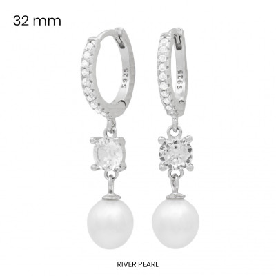 Stříbrné náušnice 40200601