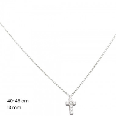 Stříbrný řetízek+přívěsek 40103901