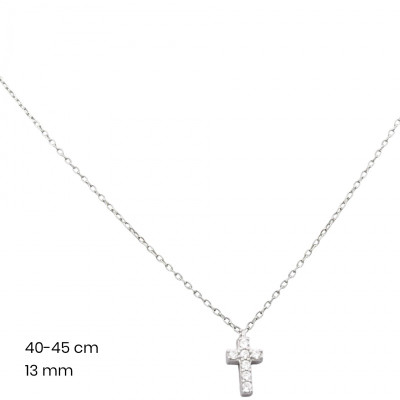 Stříbrný řetízek+přívěsek 40103901