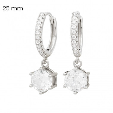 Stříbrné náušnice 40224301