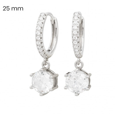 Stříbrné náušnice 40224301