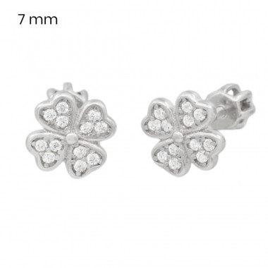 Stříbrné náušnice 40204301