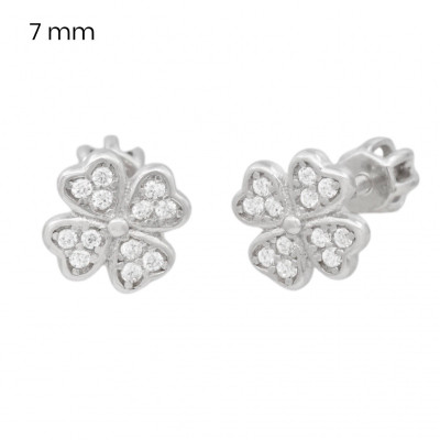 Stříbrné náušnice 40204301