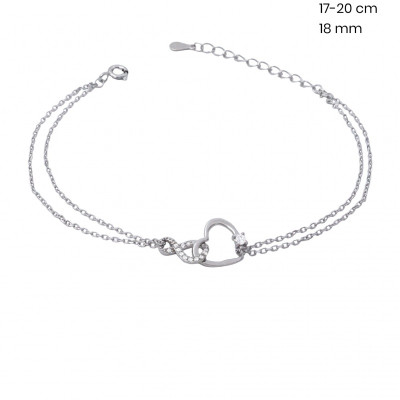 Stříbrný náramek 40203301