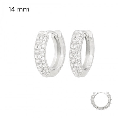 Stříbrné náušnice 40182801